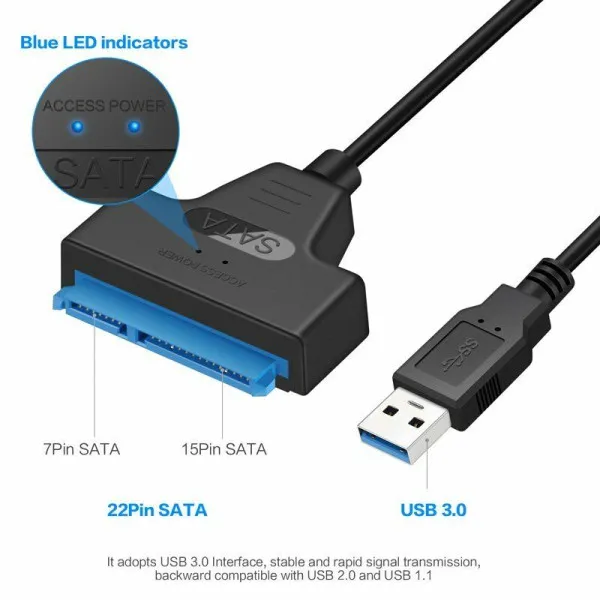 Ugreen Kabl Kettz USB 3.0 - SATA III NKU-K122