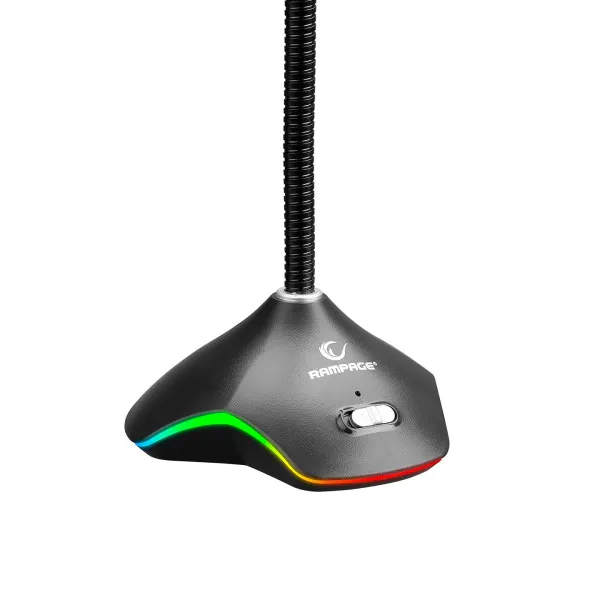 Rampage Mikrofon gaming Rampage RMX-M7 PYTHON PC/PS4/XBOX/Mobile crno/crveni 35592