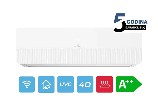 Profilocool Klima uređaj PROFILOCOOL ICSD-12WIHUVC WHITE12000BTU A++ InverterWifi/GSJ/UVC/4D