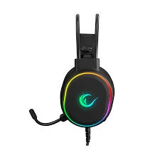 Rampage Slušalice žične gaming Rampage ROGUE RGB crne 36162