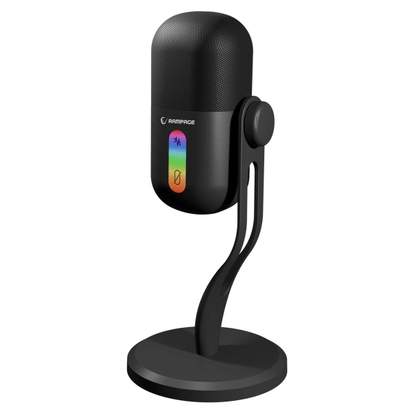 Rampage Mikrofon Rampage Arpeggio RGB crni 42798