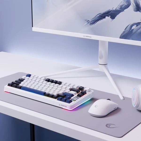 Rampage Tastatura Wireless/Bluetooth QUELL PRO RGB mehanička 42257
