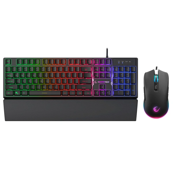 Rampage Tastatura+miš žični set KM-RX7 FORTUNA V2 crni 42577