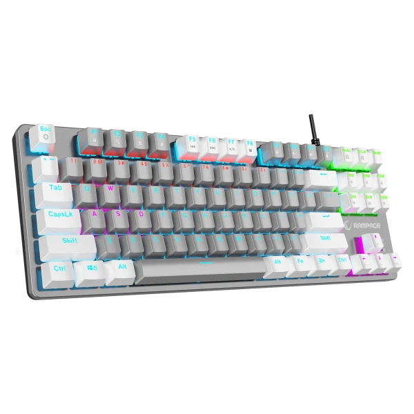 Rampage Tastatura žična gaming Snug K14 TKL mehanička crveni switc 41855