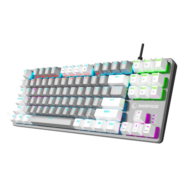 Rampage Tastatura žična gaming Snug K14 TKL mehanička crveni switc 41855