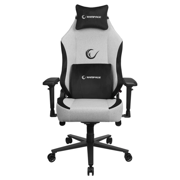 Rampage Stolica gaming Rampage KL-R72 WOOF High Level sivo/crna 37871