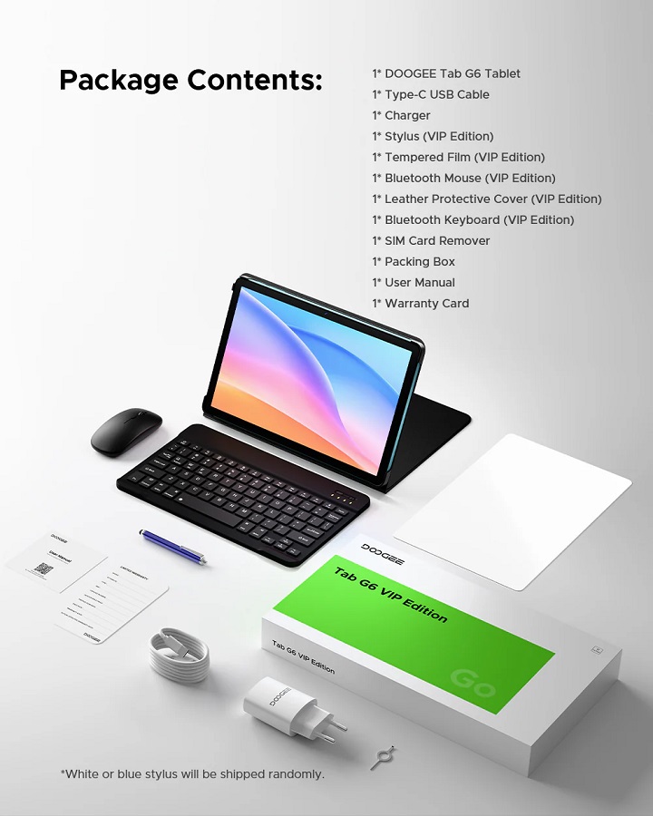 Doogee Tab G6 VIP Edition 4G 6+256 Blue