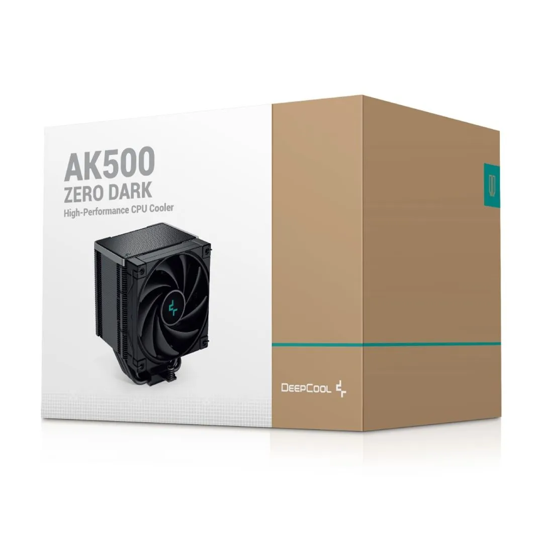 DeepCool CPU Hladnjak  AK500 Zero Dark crni, 5 HeatPipe , R-AK500-BKNNMT-G-1