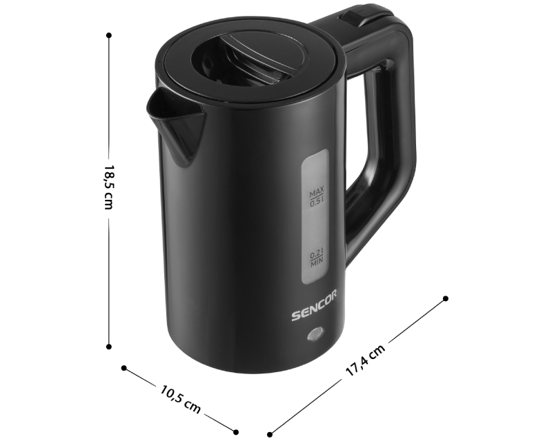 Sencor SWK 155BK kuvalo
