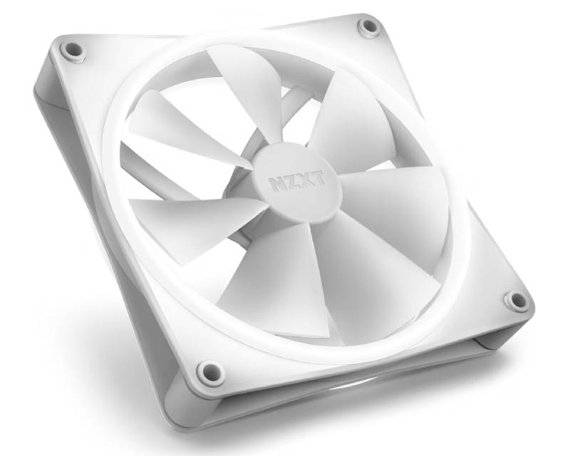 NZXT F140 RGB Duo Twin Pack 140mm ventilator beli (RF-D14DF-W1)