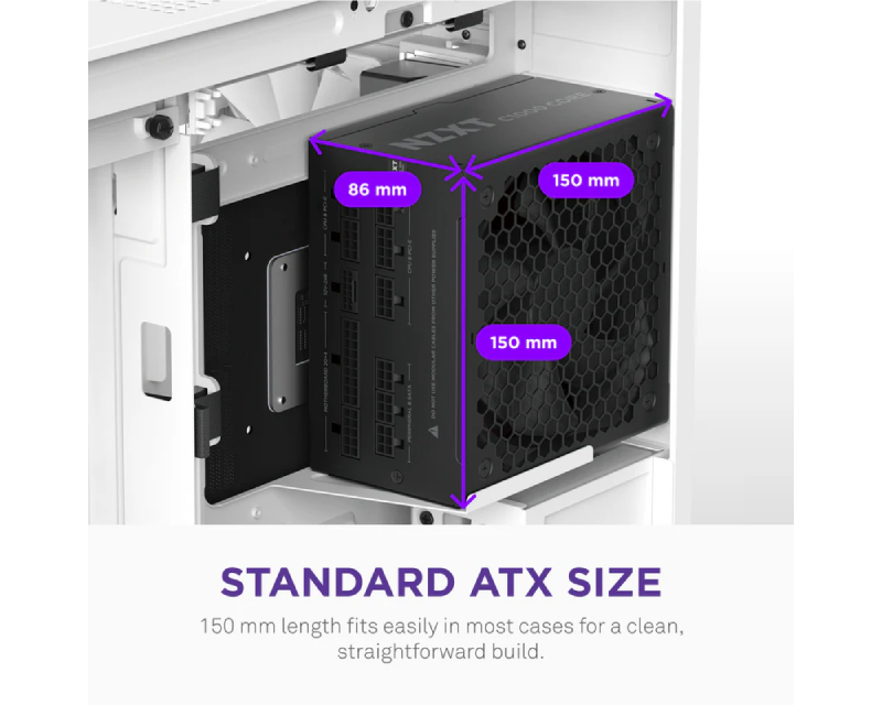 NZXT C1000 Gold 1000W Napajanje - 80 Plus Gold Efikasnost