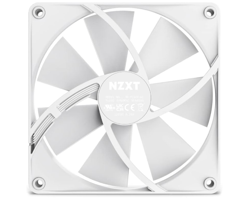 NZXT AER P140 140mm ventilator beli (RF-P14SF-W1)