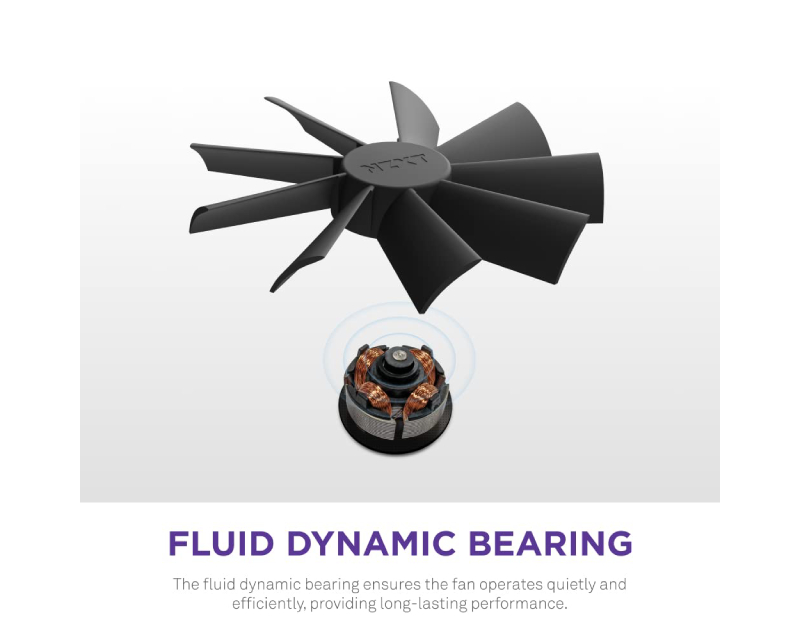 NZXT F140RGB Core 140mm ventilator crni (RF-D14SF-B1)