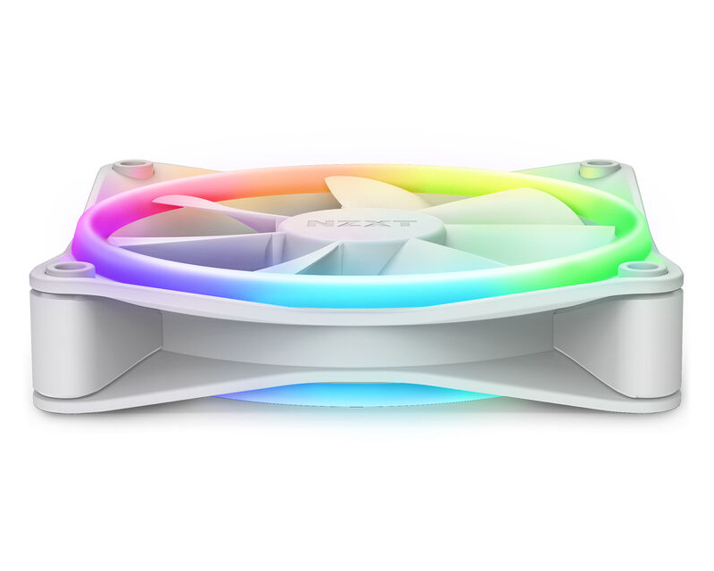 NZXT F120 RGB Duo 120mm ventilator beli (RF-D12SF-W1)