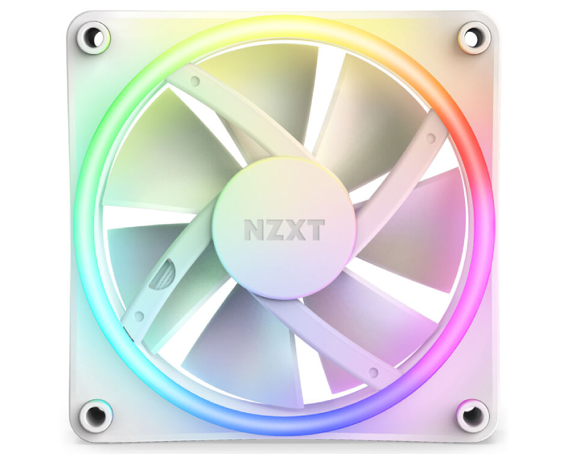 NZXT F120 RGB Duo 120mm ventilator beli (RF-D12SF-W1)