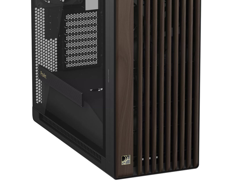 Asus PROART PA602 WALNUT WOOD TG PWM MODERN BLACK kućište crno