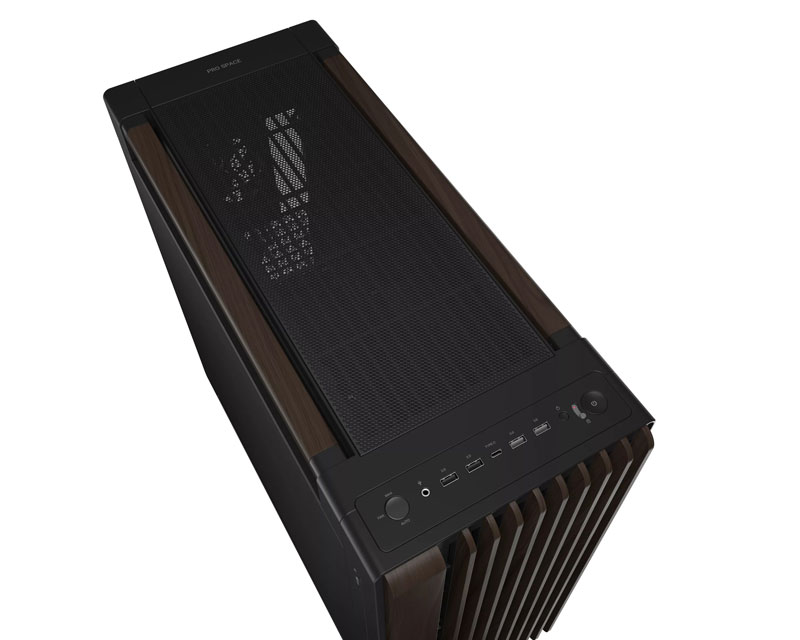 Asus PROART PA602 WALNUT WOOD METAL PWM MODERN BLACK kućište crno