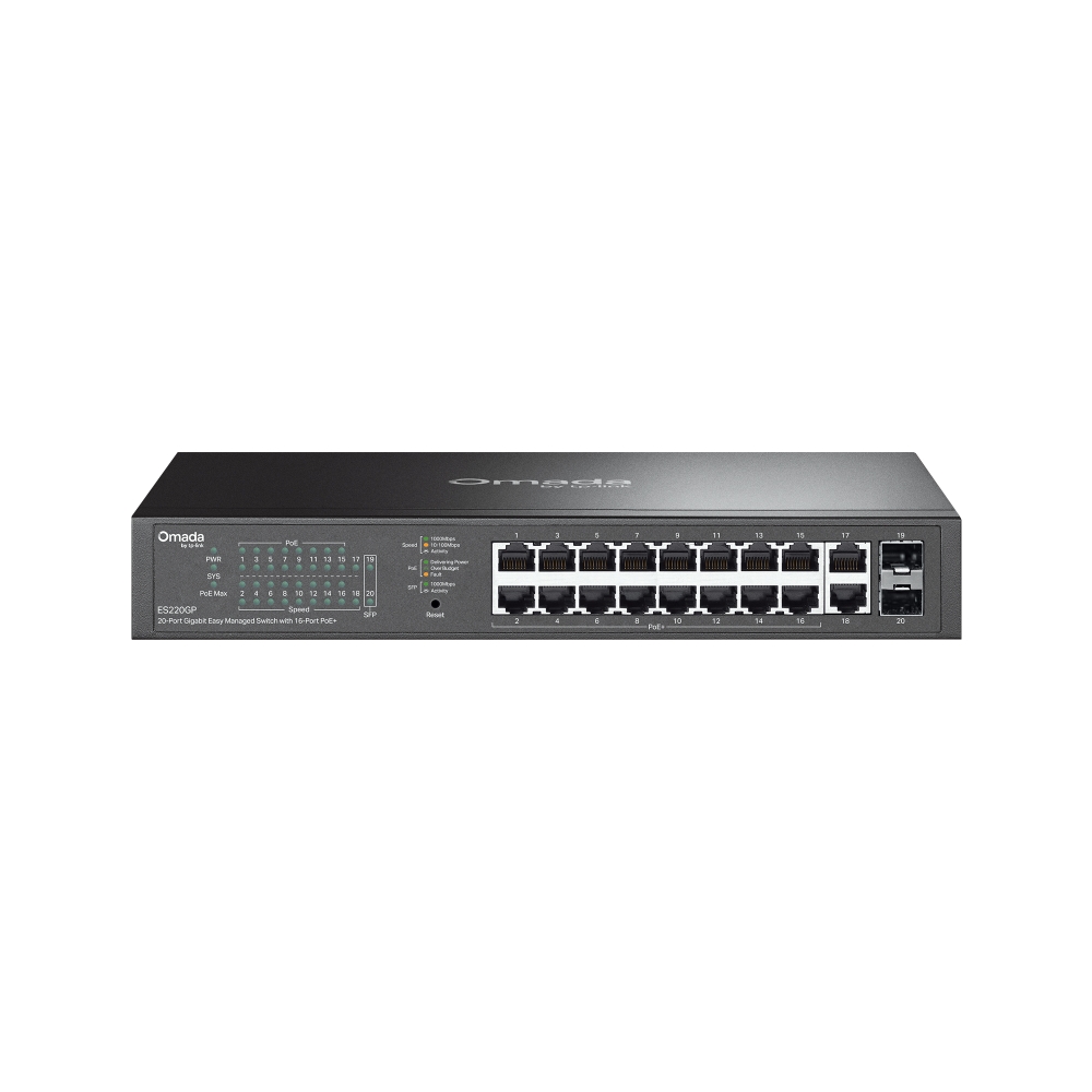 TP-Link ES220GP(UN) Omada 20-Port Gigabit Switch sa PoE+
