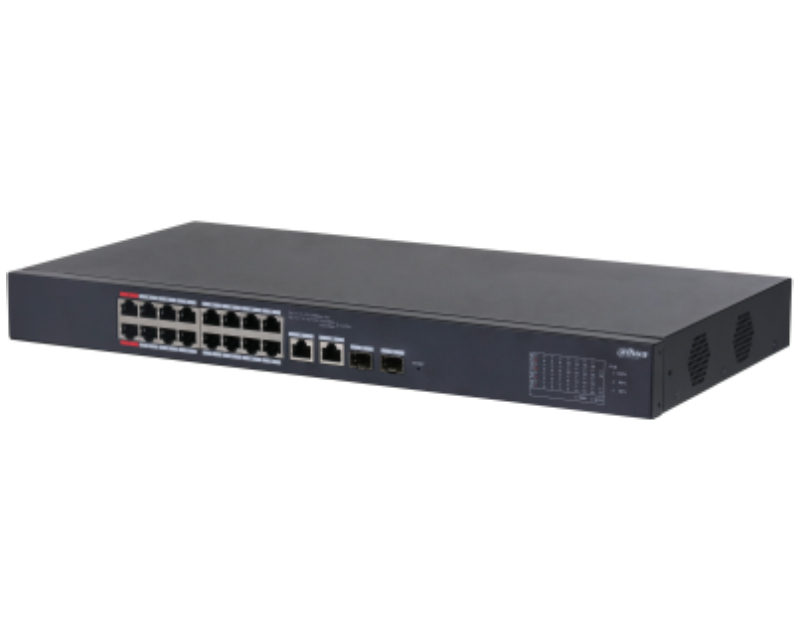 Dahua CS4218-16ET-240 18-Port Cloud Managed Desktop Switch with 16-Port PoE