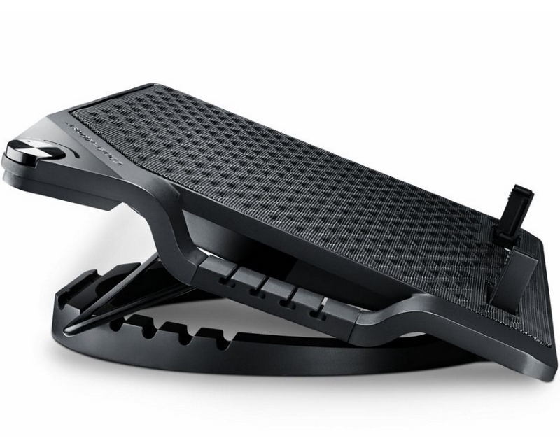 COOLER MASTER Postolje i hladnjak za laptop, NotePal ERGOSTAND III (R9-NBS-E32K-GP), crno