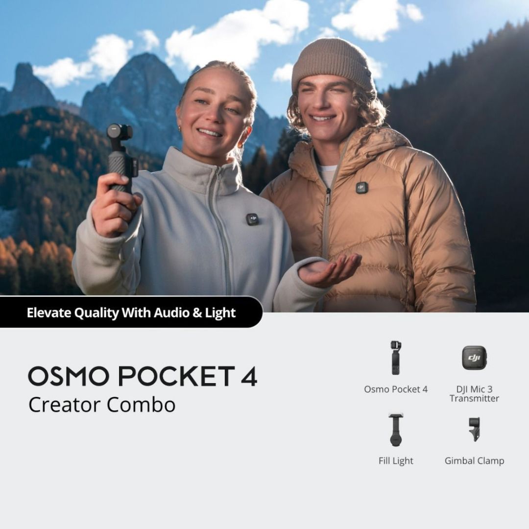 Akciona Kamera DJI Osmo Pocket 4 Creator Combo