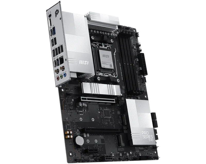 MSI PRO X870E-S EVO WIFI - AMD AM5, DDR5, Wi-Fi 7