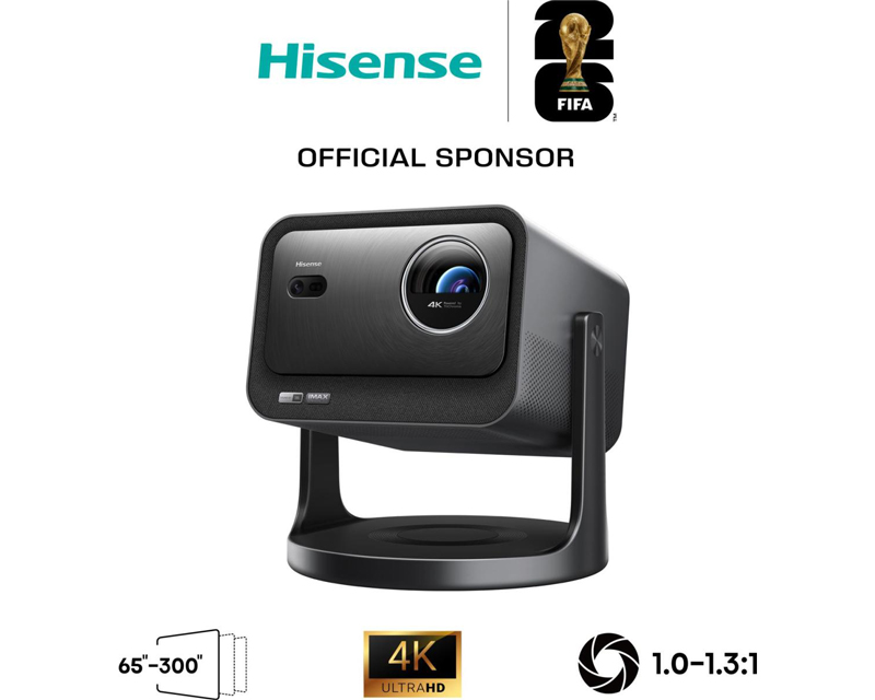 Hisense PROJEKTOR C3 - 4K PRO-UHD, Smart Projector, Laser