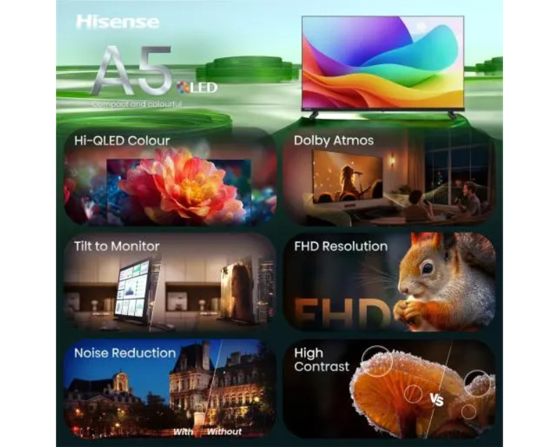 Hisense 40A5S QLED 40-inčni Smart TV