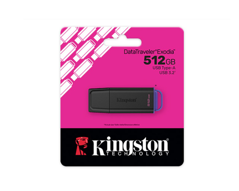 Kingston 512GB DataTraveler Exodia 2 USB 3.2 Gen2 DTXG2/512GB