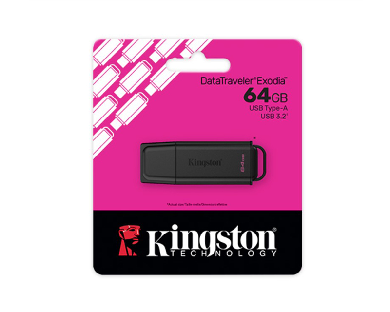 64GB DataTraveler Exodia 2 USB 3.2 Gen2 DTXG2/64GB