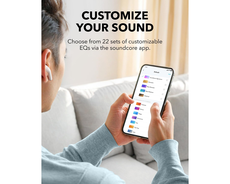 ANKER Soundcore K20i TWS BT bubice sa mikrofonom bele