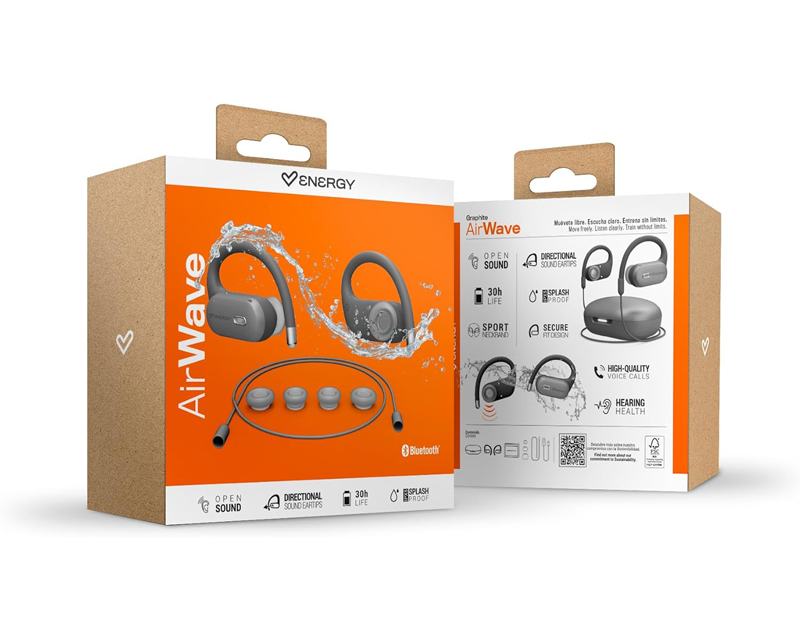 ENERGY SISTEM Graphite Airwave Bluetooth  slušalice tamno sive (M45998)