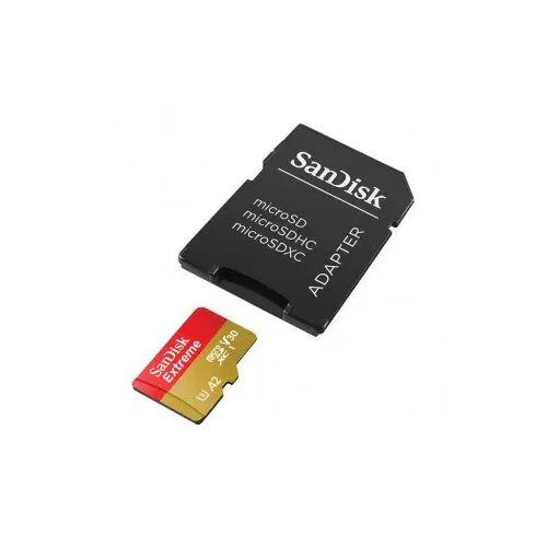 Micro SDXC SanDisk 128GB Extreme, SDSQXAA-128G-GN6MA + Adapter