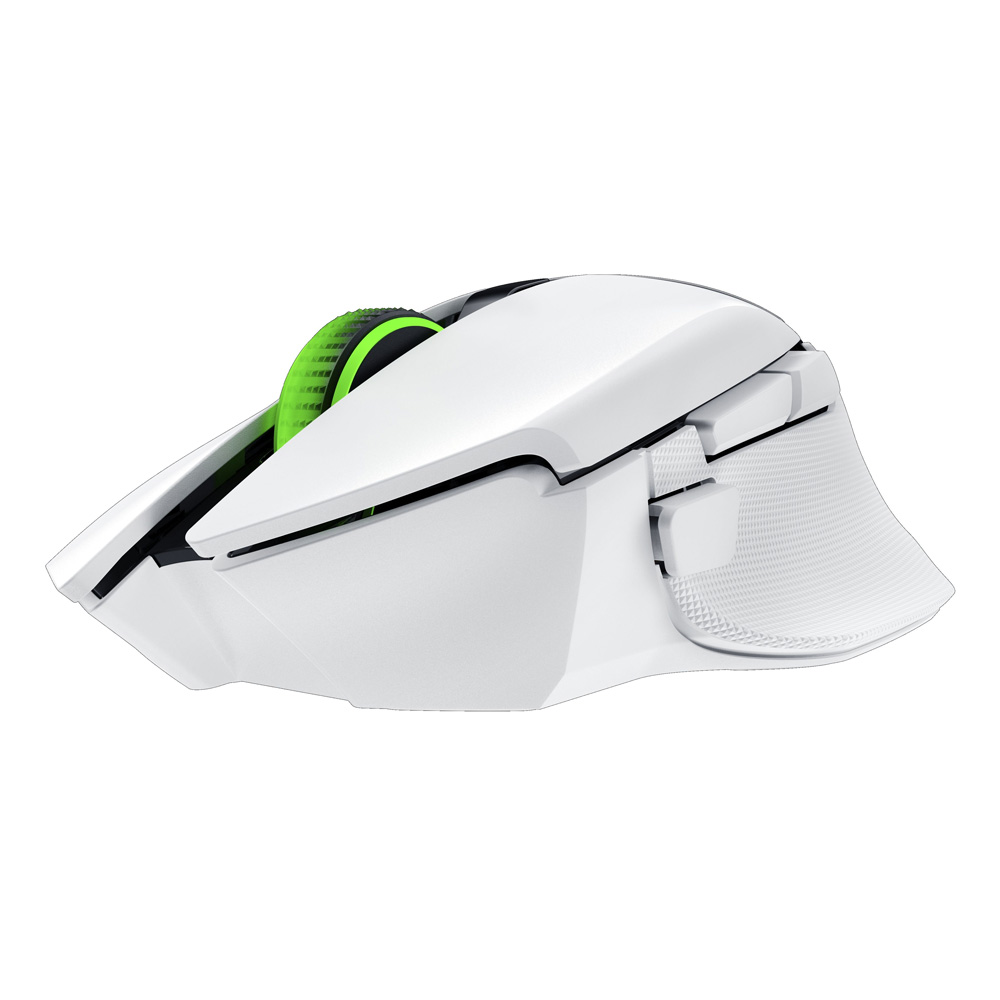 RAZER Basilisk V3 X HyperSpeed - Wireless Ergo Mouse - White Edition