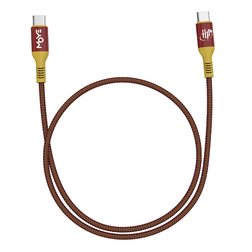 MOYE WB Moye Harry Potter USB-C to USB-C Charging Cable 01 1M