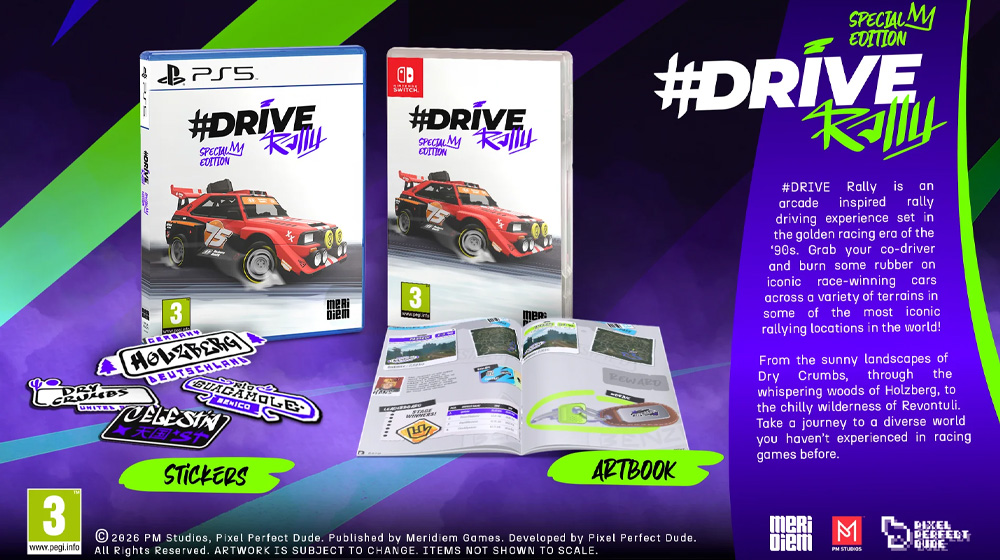 Meridiem publishing Switch Drive Rally - Special Edition