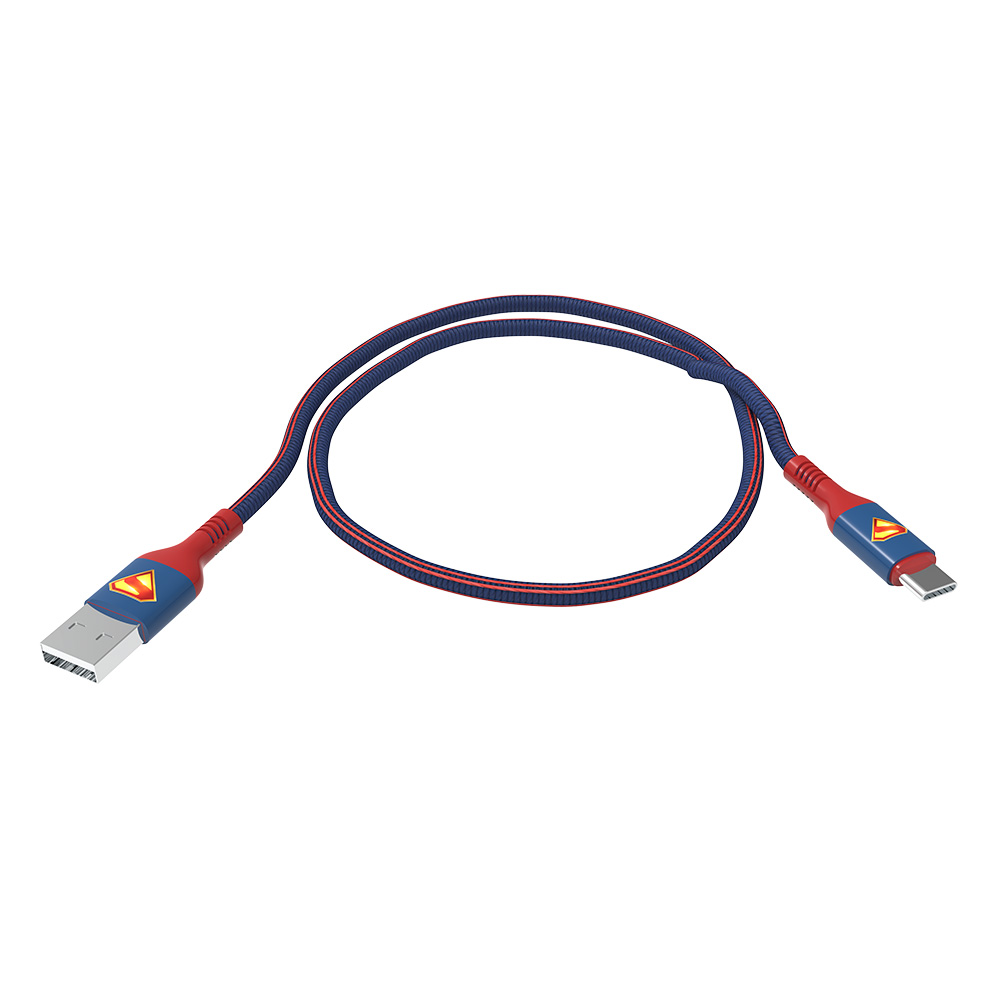 MOYE WB Moye Superman USB-A to USB-C Charging Cable 01 1M
