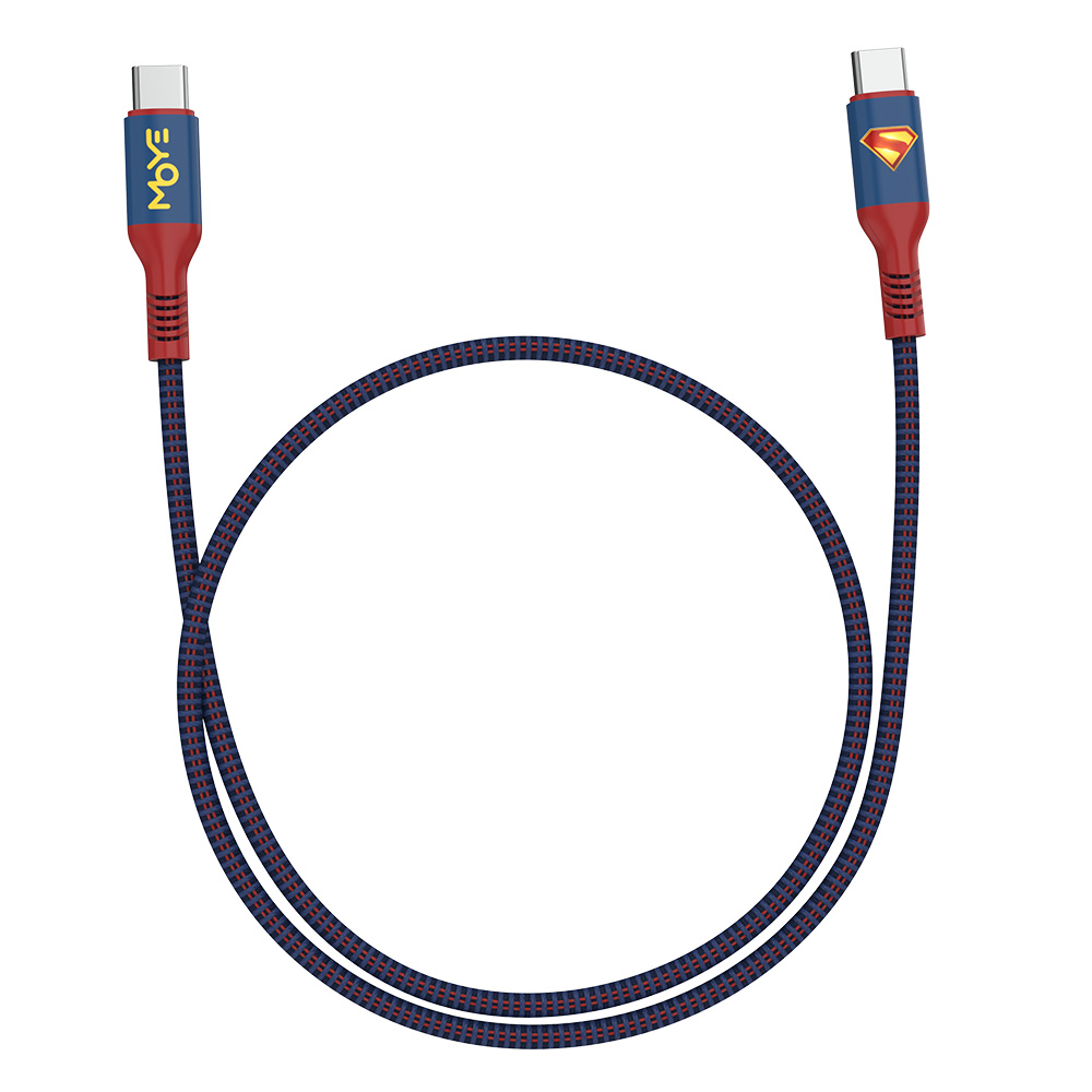MOYE WB Moye Superman USB-C to USB-C Charging Cable 01 1M