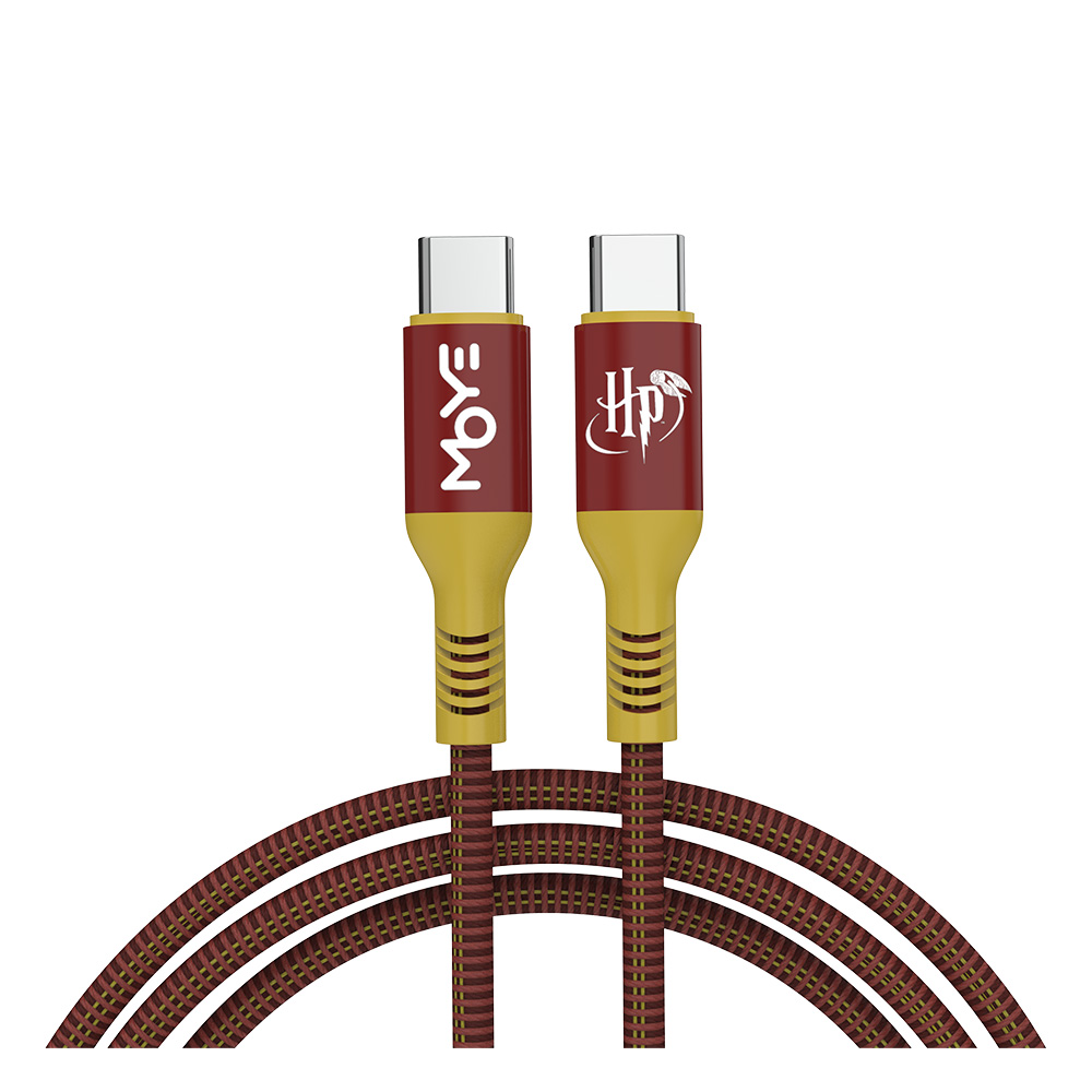 MOYE WB Moye Harry Potter USB-C to USB-C Charging Cable 01 1M