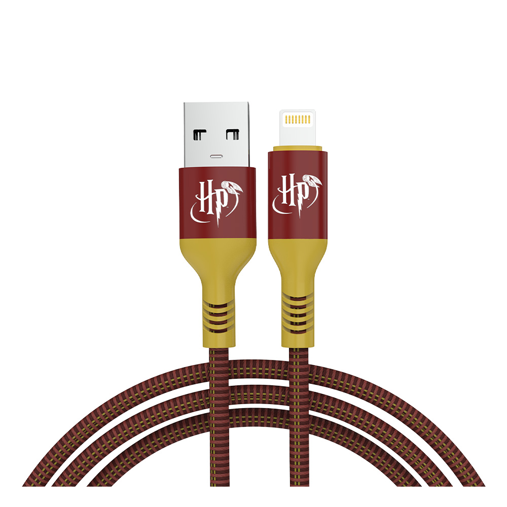 MOYE WB Moye Harry Potter USB-A to Lightning Charging Cable 01 1M