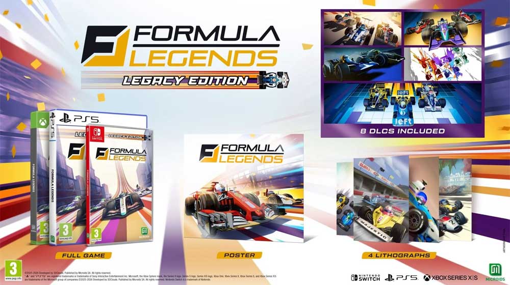 Microids PS5 Formula Legends - Legacy Edition