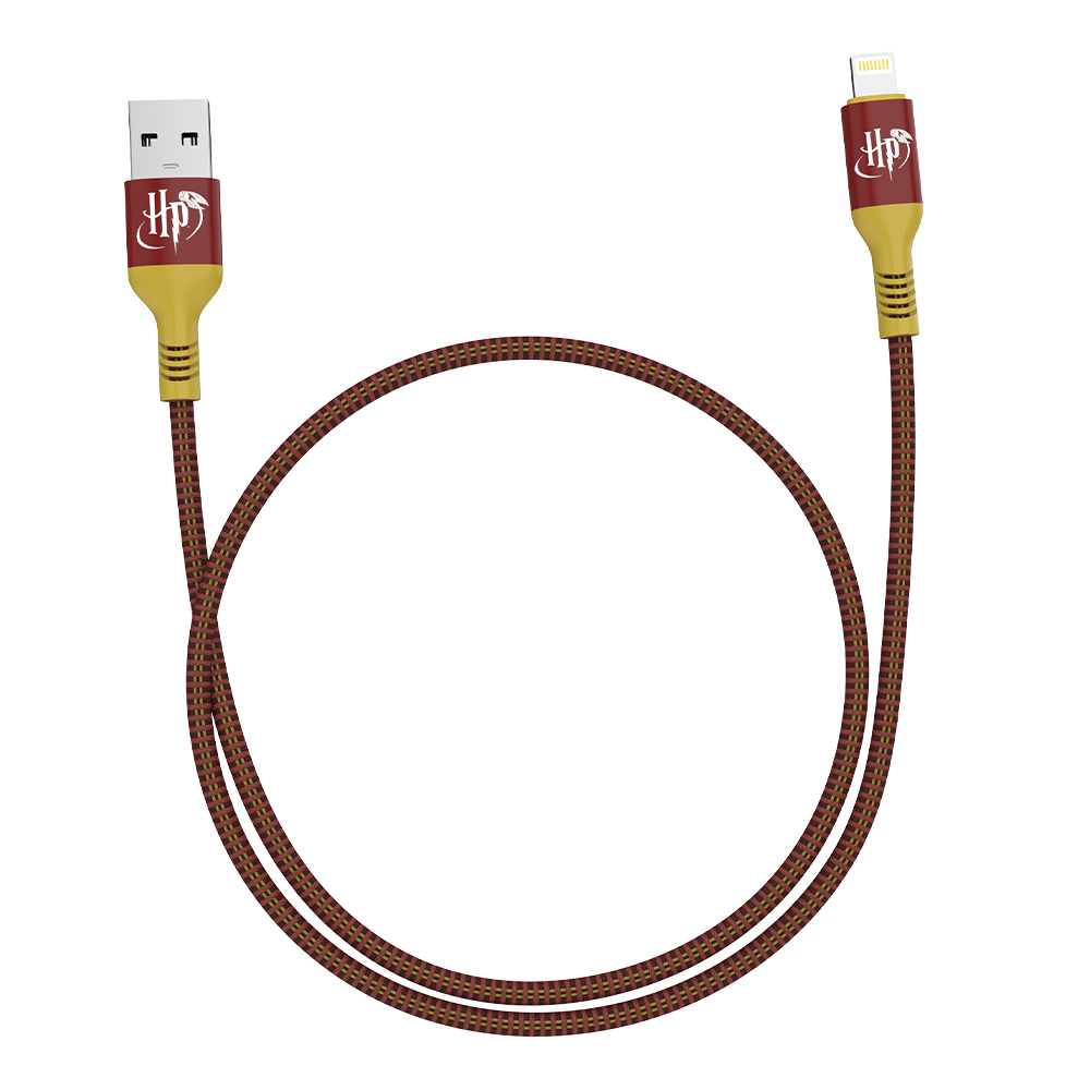 MOYE WB Moye Harry Potter USB-A to Lightning Charging Cable 01 1M