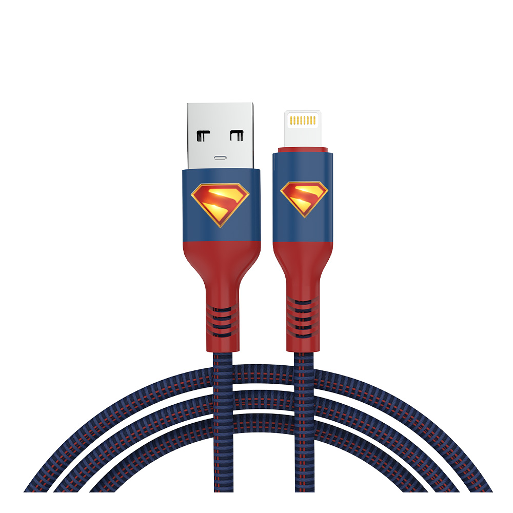 MOYE WB Moye Superman USB-A to Lightning Charging Cable 01 1M