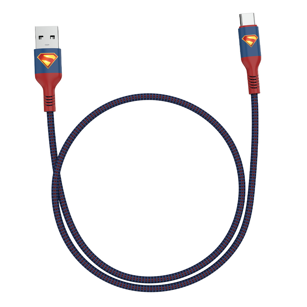 MOYE WB Moye Superman USB-A to USB-C Charging Cable 01 1M