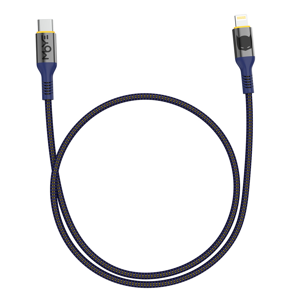 MOYE WB Moye Batman USB-C to Lightning Charging Cable 01 1M
