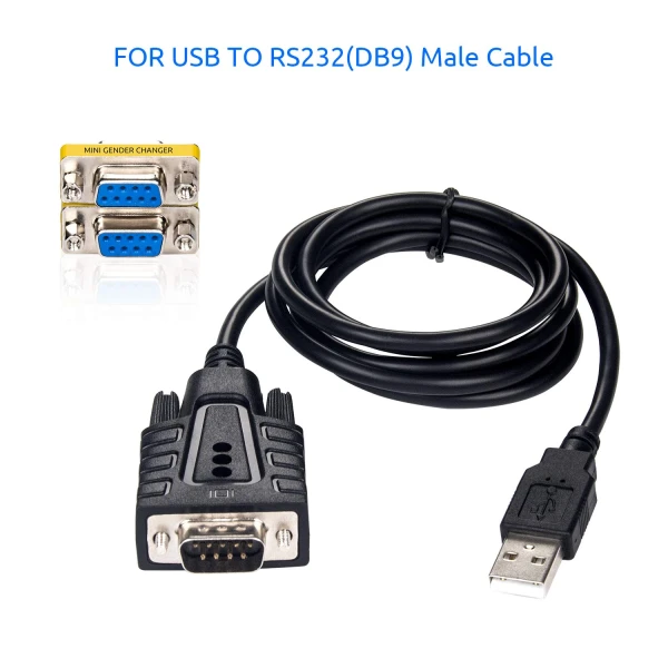 Gembird Serijski adapter DB9 F-F KT-AVG-69