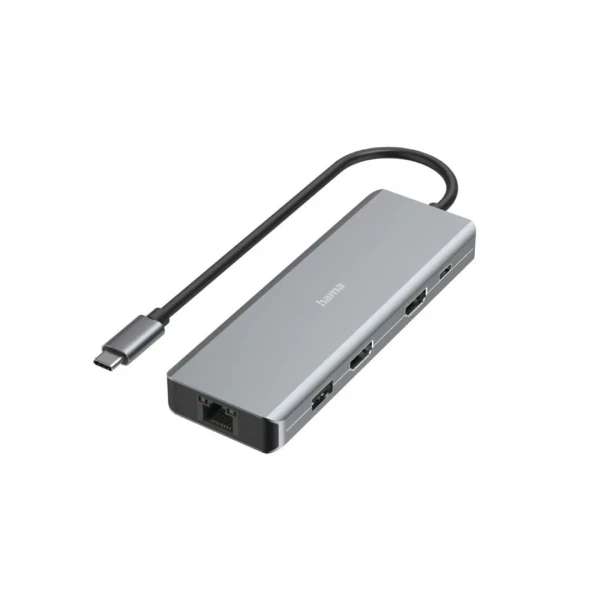 Hama USB Hub 9 porta Hama/2 x HDMI/USB-A/USB-/ LAN/RJ-45