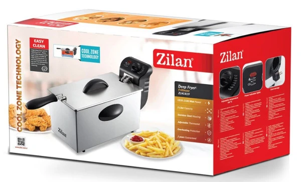 Zilan Friteza Zilan ZLN1819/3L/2180W/inox
