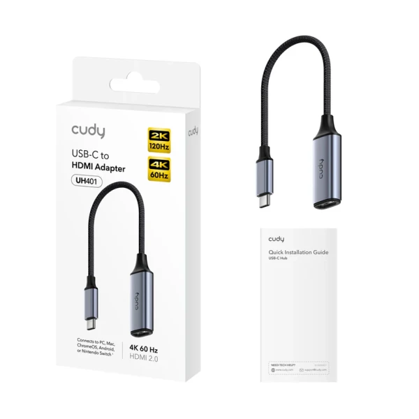 USB adapter Cudy USB-C na HDMI UH401