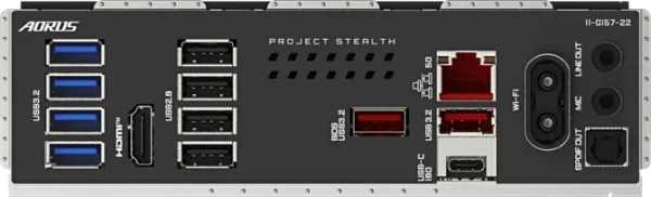 Gigabyte AM5 B850 A Stealth AMD B850 Čipset DDR5